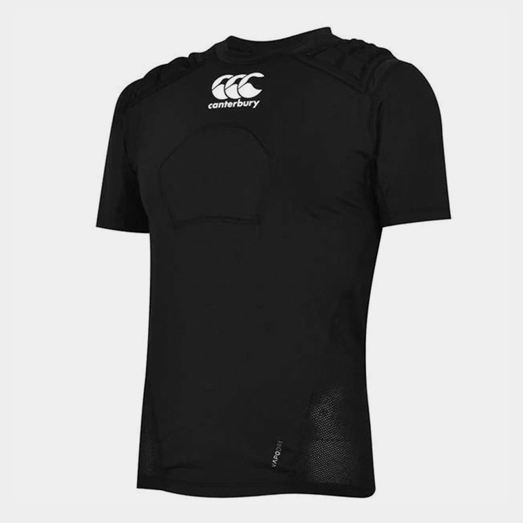 Rugby Protection Vest from Canterbury in Black. Available to purchase at Lovell Rugby.