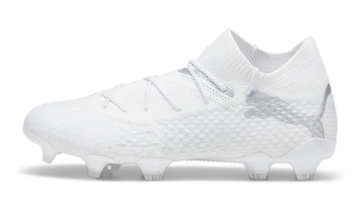 Puma Future 7 Ultimate from the Puma Whiteout Pack. Available to purchase at Lovell Rubgy